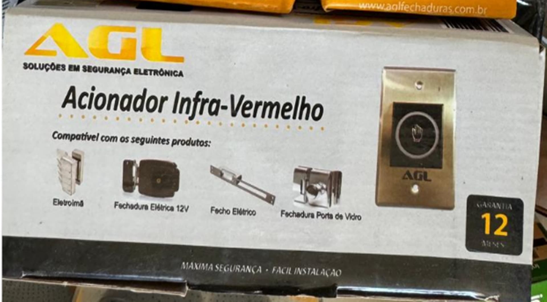 02 acionadores Infravermelho - leilão judicial - Não informado BR - lance mínimo R$ 204