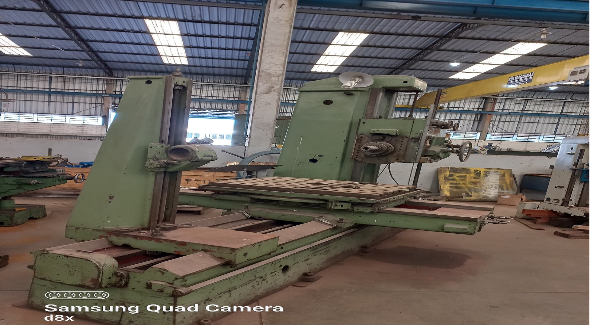 01 máquina industrial mandrilhadora pesada - leilão judicial - Não informado BR - lance mínimo R$ 95.000