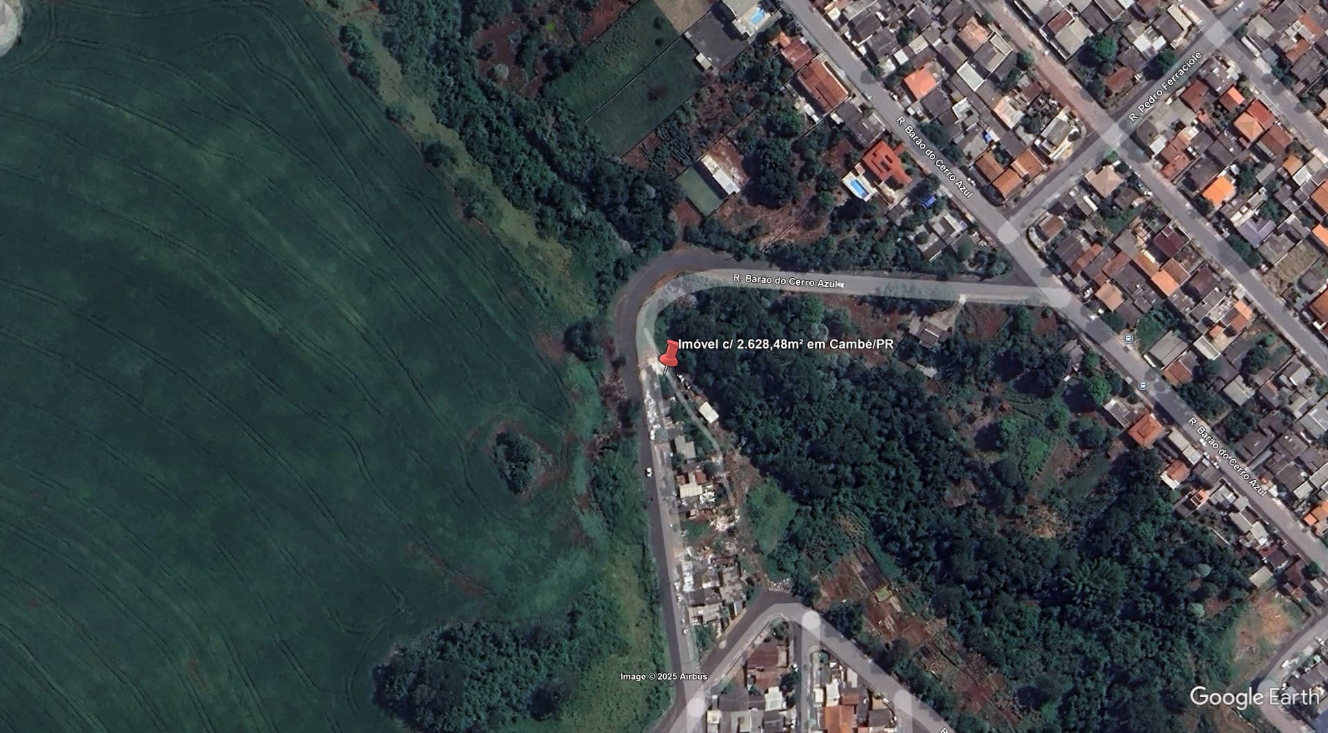 Imóvel c/ 2.628,48m² em Cambé/PR - leilão judicial - Não informado BR - lance mínimo R$ 315.000