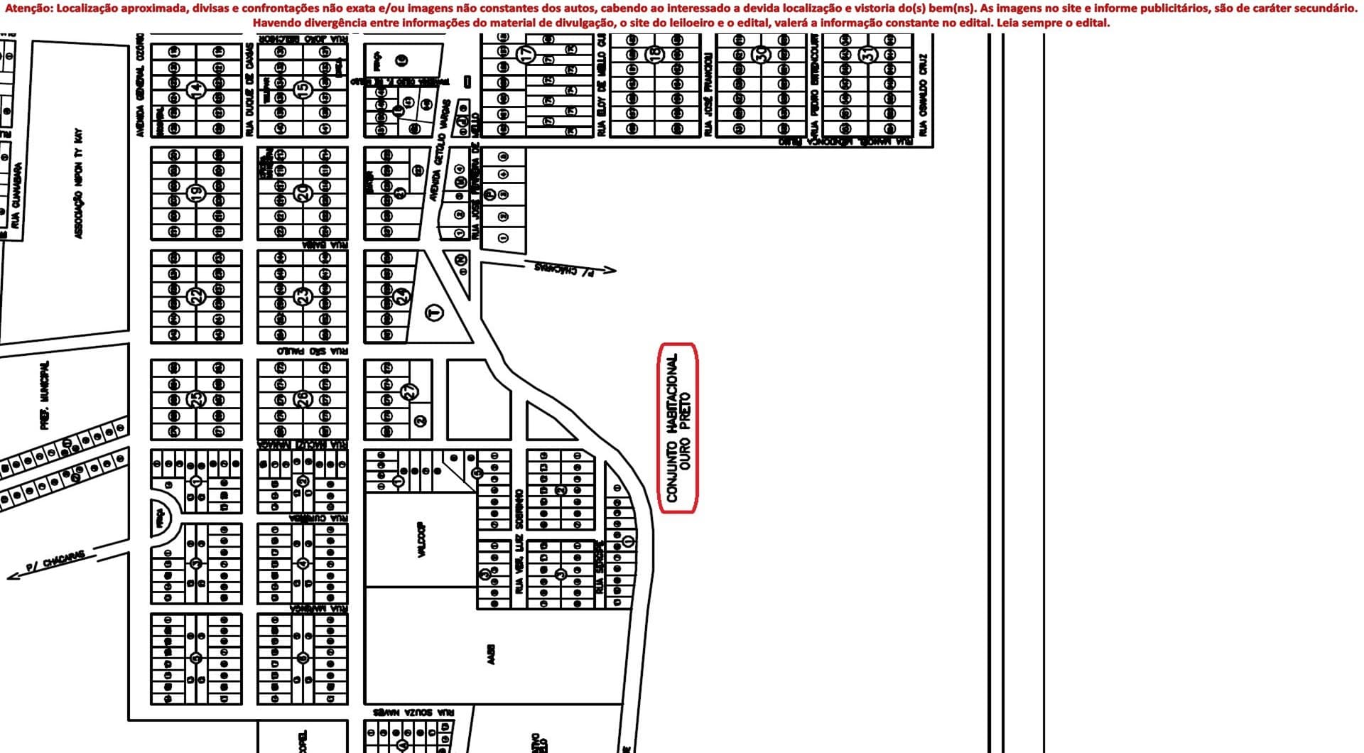 Imóvel c/ 330m² em Santa Cecília do Pavão/PR - leilão judicial - Não informado BR - lance mínimo R$ 56.328