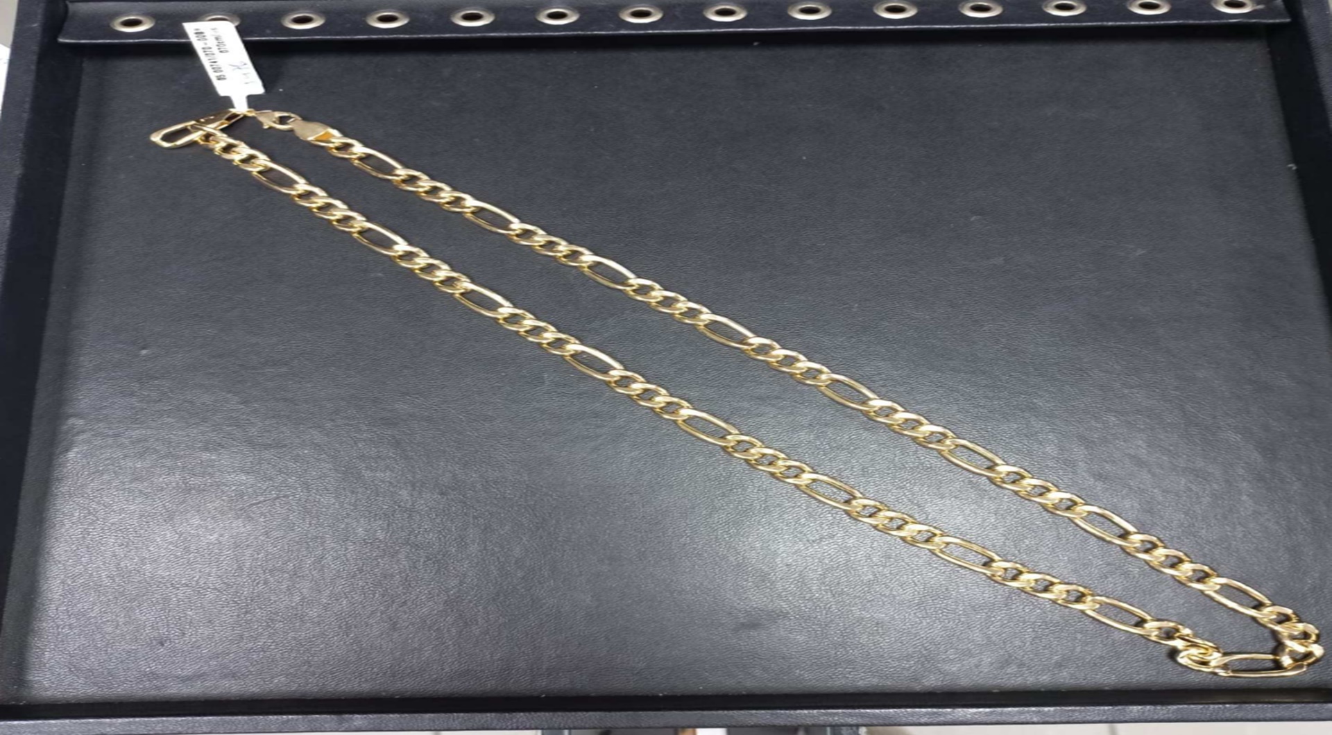 01 cordão folheado a ouro - leilão judicial - Não informado BR - lance mínimo R$ 590