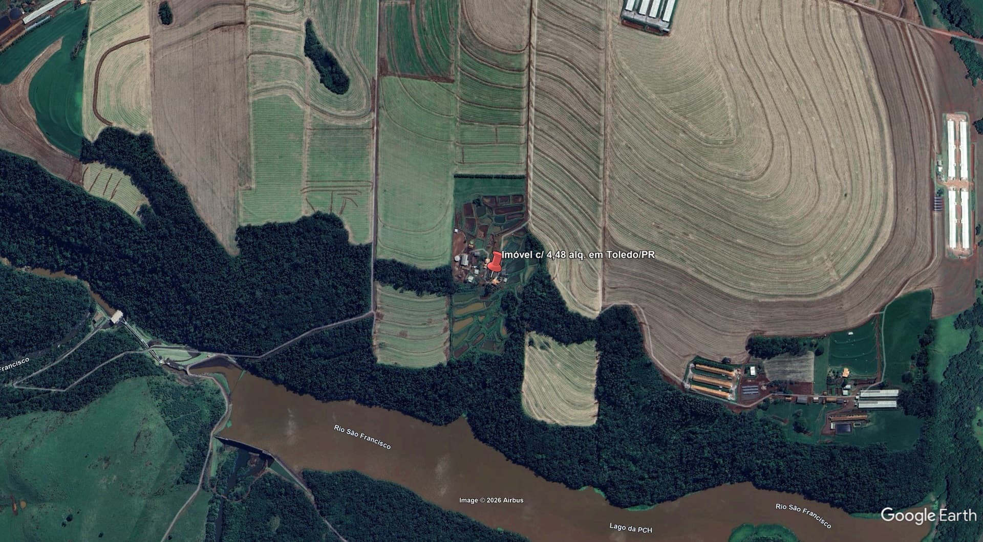 Imóvel c/ 4,48 alq. em Toledo/PR - leilão judicial - Toledo PR - lance mínimo R$ 1.873.956