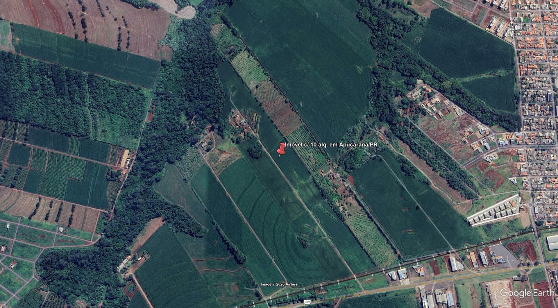 Imóvel c/ 10 alq. em Apucarana/PR - leilão judicial - Apucarana PR - lance mínimo R$ 1.025.288