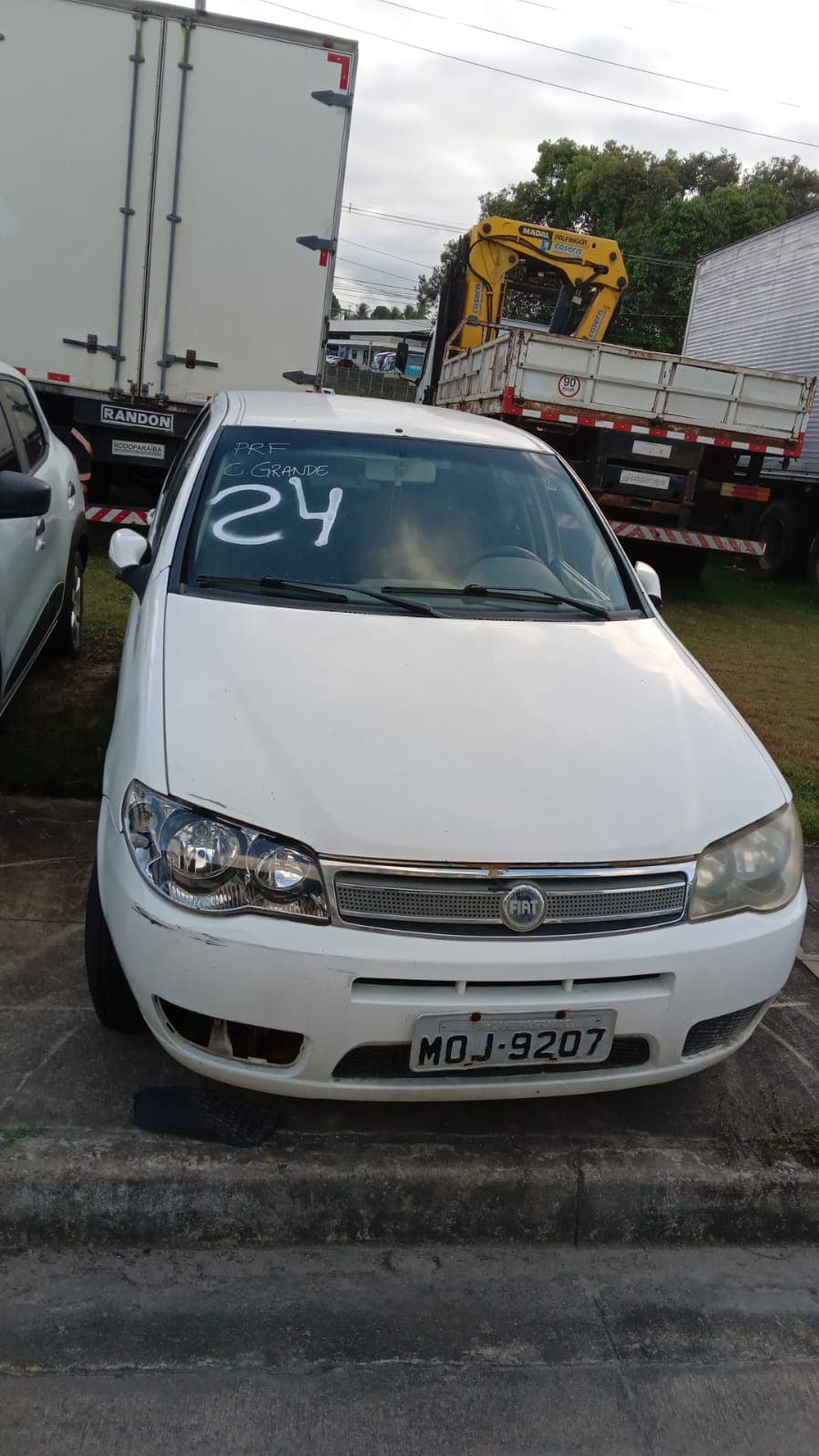 FIAT/SIENA 1.4 TETRAFUEL - 2007 - leilão extrajudicial - Bayeux PB - lance mínimo R$ 1.900