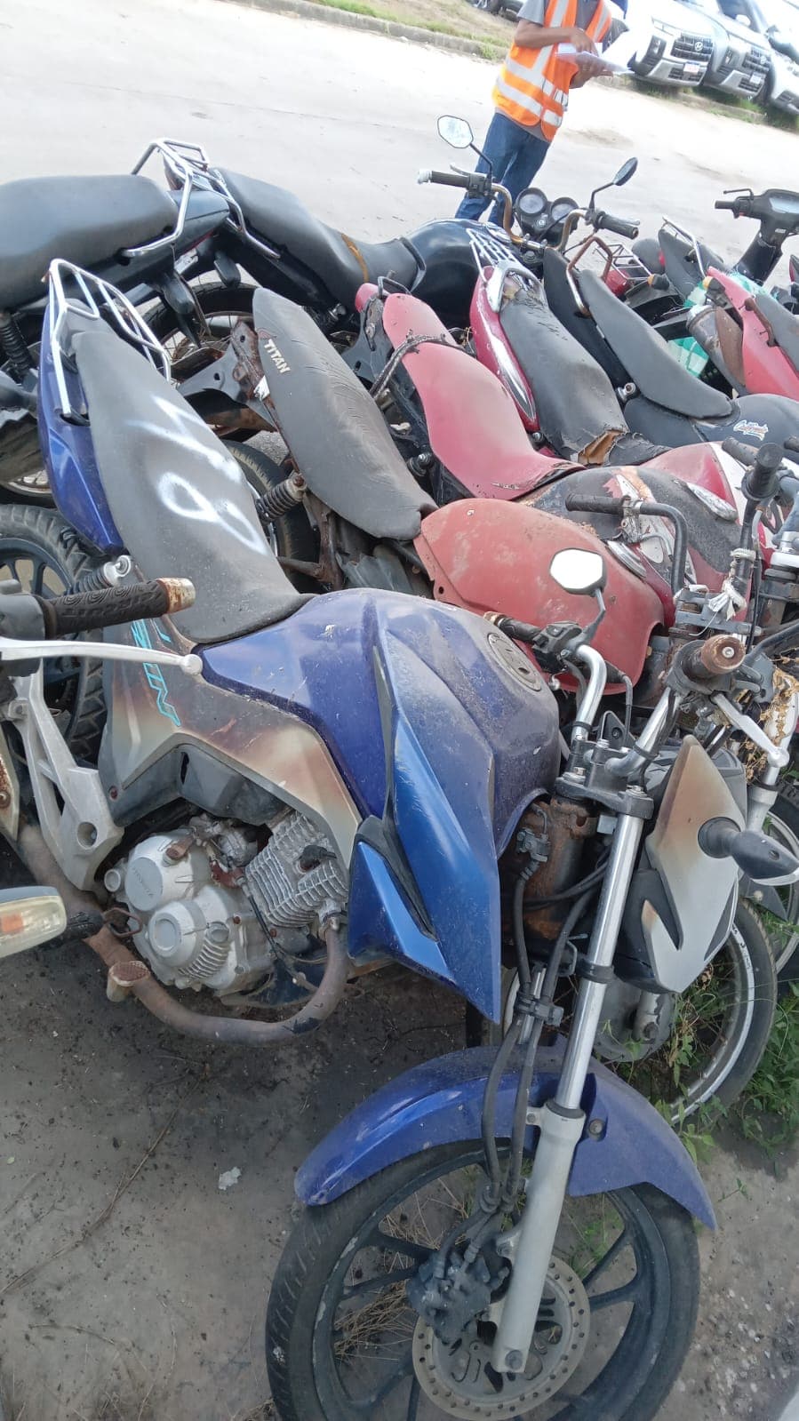 HONDA/CG 160 FAN - 2022 - leilão extrajudicial - Bayeux PB - lance mínimo R$ 1.600