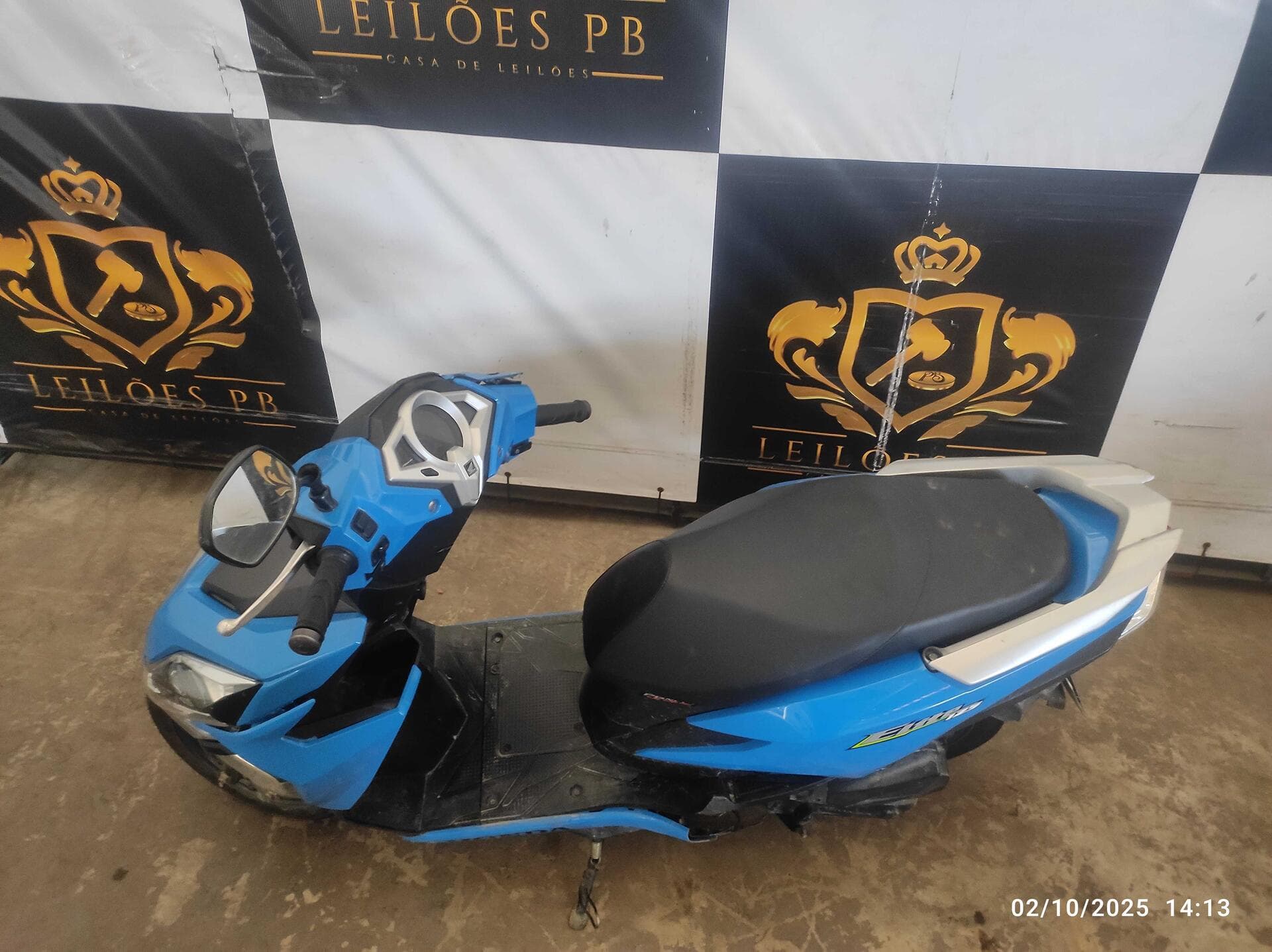 (SUCATA) HONDA/ELITE 125 - 2019/2019 | GASOLINA - leilão extrajudicial - Bayeux PB - lance mínimo R$ 2.300